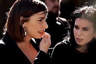 Goth girl Marley Brinx fucked at the f.